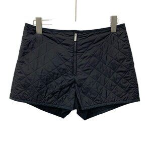 FW0115 Christian Dior Black Irregular Lace Casual Shorts Size 34 XXS With Tag